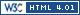 HTML 4.01 Strict HTML 4.01 Strict